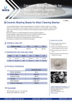 Ceramic Blasting Beads for Cleaning