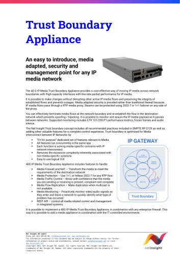 Trust Boundary Appliance