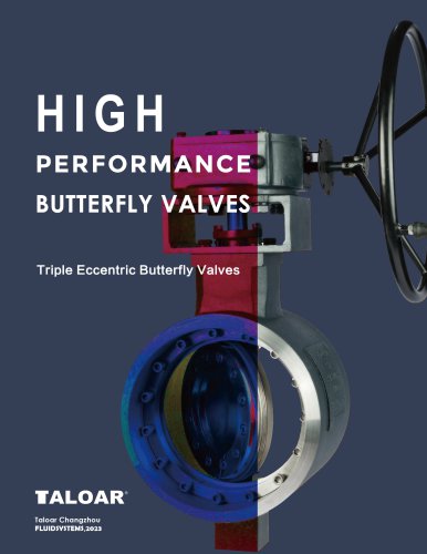 High performance Butterfly Valves