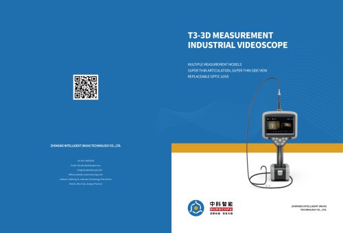 T3 3D measurement borescope series