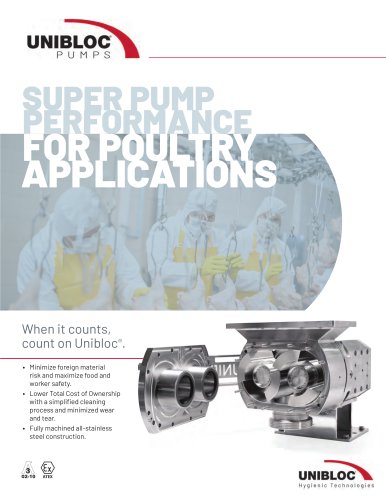 Unibloc&reg; Poultry Pumps
