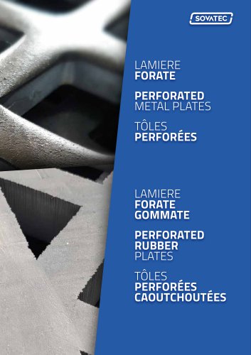 Perforated and rubberized sheets