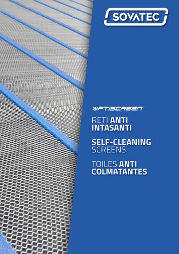 SELF-CLEANING SCREENS