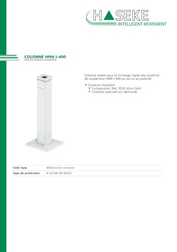 Colonne HMA I-400