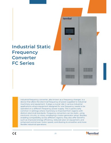 Industrial Static Frequency Converter FC Series