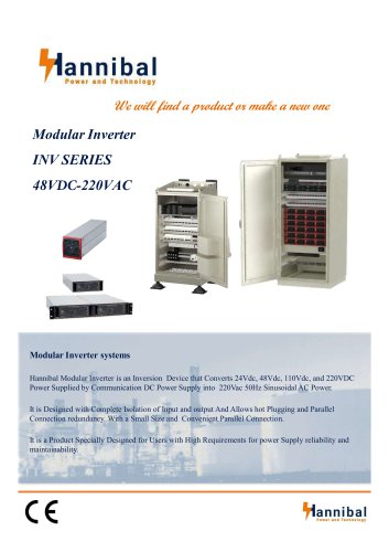 Modular Inverter INV SERIES 48VDC-220VAC