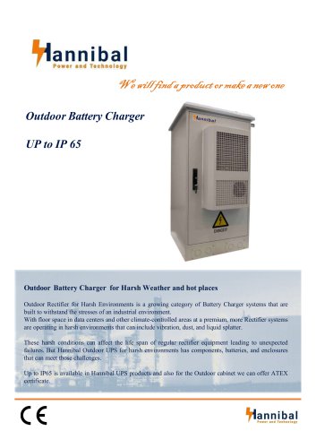 Outdoor Battery Charger UP to IP 65