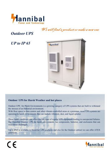 Outdoor UPS UP to IP 65