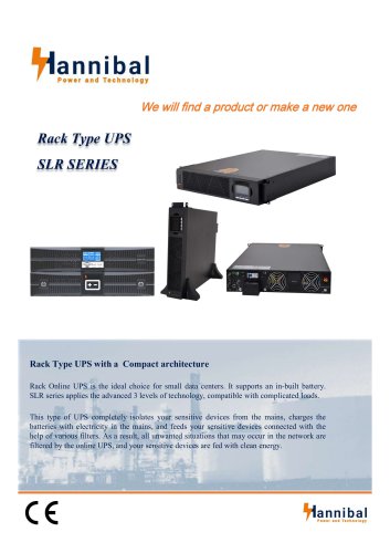 Rack Type UPS SLR SERIES