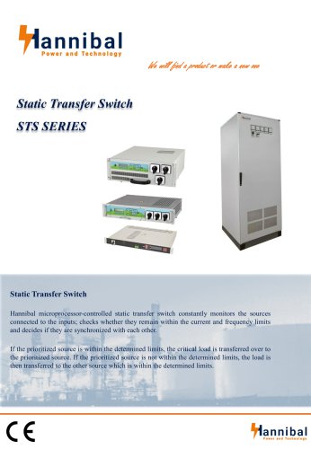 Static Transfer Switch STS SERIES