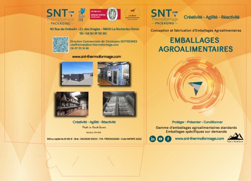 EMBALLAGES AGROALIMENTAIRES