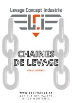 CHAINES DE LEVAGE - 1