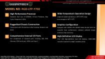RGD-LTP-Y702 Key Technology Rugged Laptop
