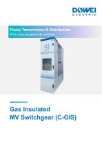 Dowei Electric Gas Insulated MV Switchgear (C-GIS) XGN-12,XGN-24,XGN-36