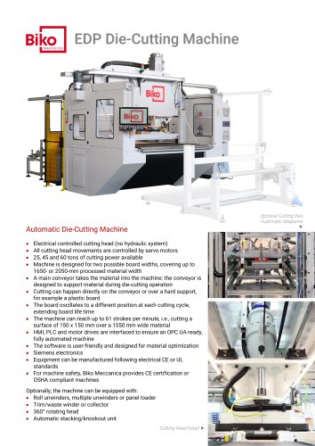 Die-Cutting Traveling Head