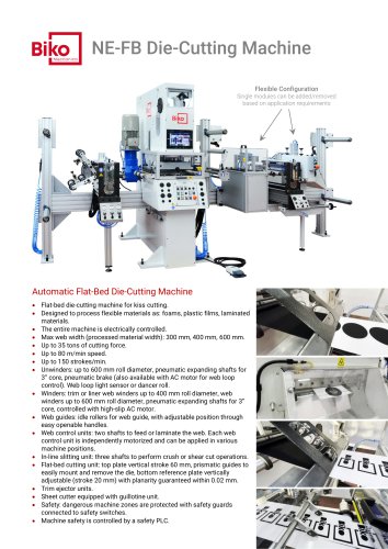 Flatbed Die-Cutting Machine