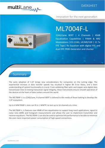 ML7004F-L Datasheet