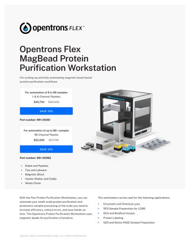 MagBead Protein Purification Workstation