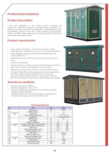 YB serials substation
