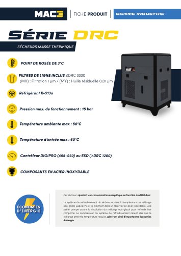 Fiche produit DRC