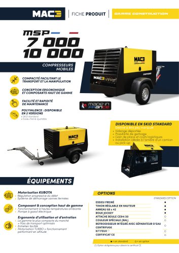 Fiche produit MSP7000-10000