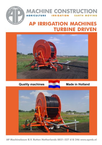 AP IRRIGATION MACHINES TURBINE DRIVEN