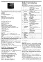 Breeze BC105W-4D Datasheet