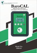 BaroCAL High Precision Barometer (Atmospheric Pressure Indicator)