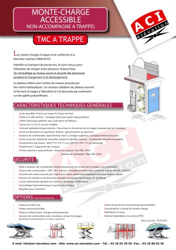 TMC à trappe