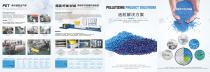 Plastic granulator line