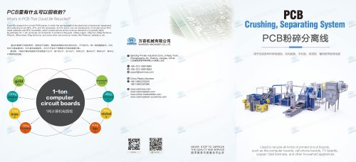 Waste Circuit Board PCB Recycling machine