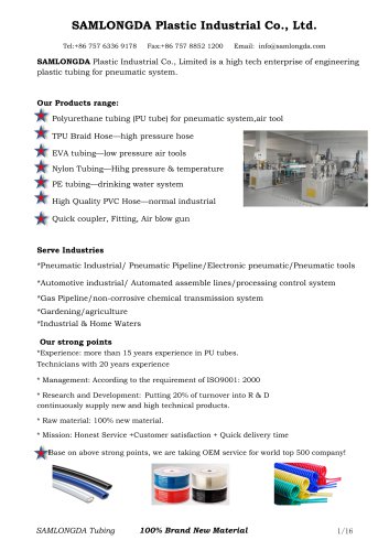 SAMLONGDA Plastic Industrial Co., Ltd.