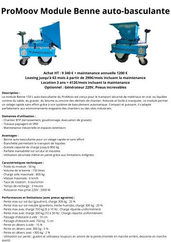 ProMoov module benne