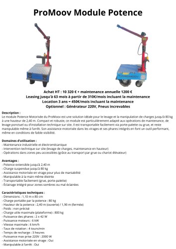 ProMoov module potence