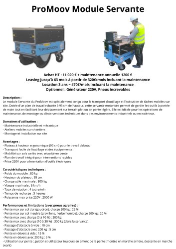 ProMoov module servante