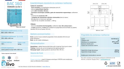FICHE TECHNIQUE-BAC160