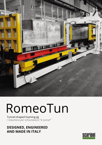 RomeoTun - Tunnel-shaped foaming jig