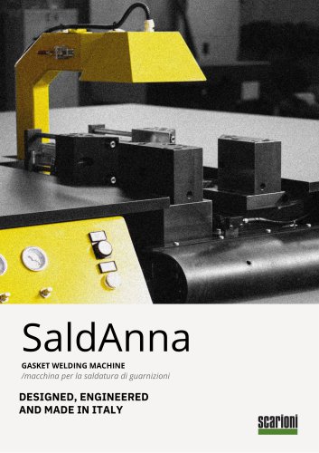SaldAnna - Gasket welding machine