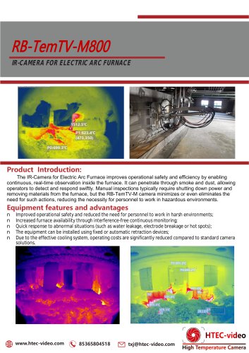 HTEC-video Furnace Camera RB-TemTV-M800