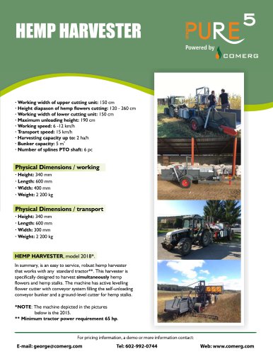 HEMP-HARVESTER