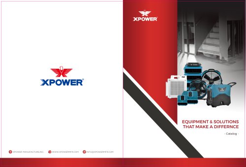 XPOWER Air Equipments & Solutions Catalog