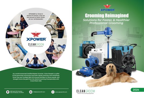 XPOWER CLEANGROOM CATALOG-2024