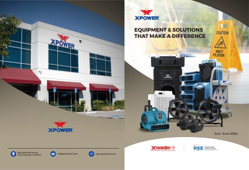 XPOWER JAN&SAN Catalogue