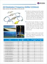 AO Modulator/Frequency Shifter(1550nm)