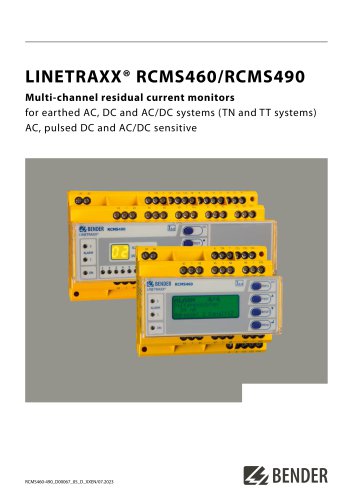 LINETRAXX® RCMS460 / RCMS490