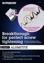 Screw for aluminum profile 「ALUMITITE」