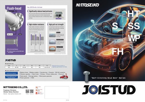 Self-Clinching Stud Bolt「JOISTUD」