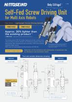Single Spindle Screw Driving Machines（Lightweight Type）