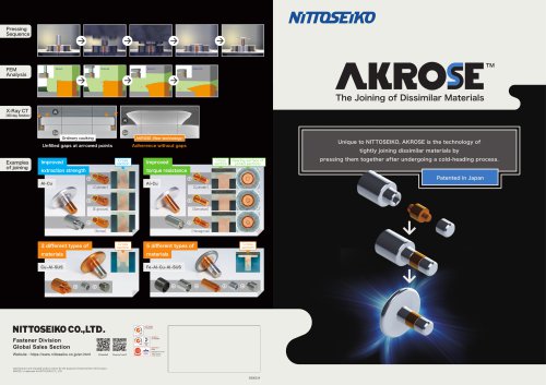 The Joining of Dissimilar Materials 「AKROSE」