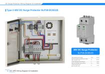 Type 2 48V DC Surge Protector SLP30-DC65/2S